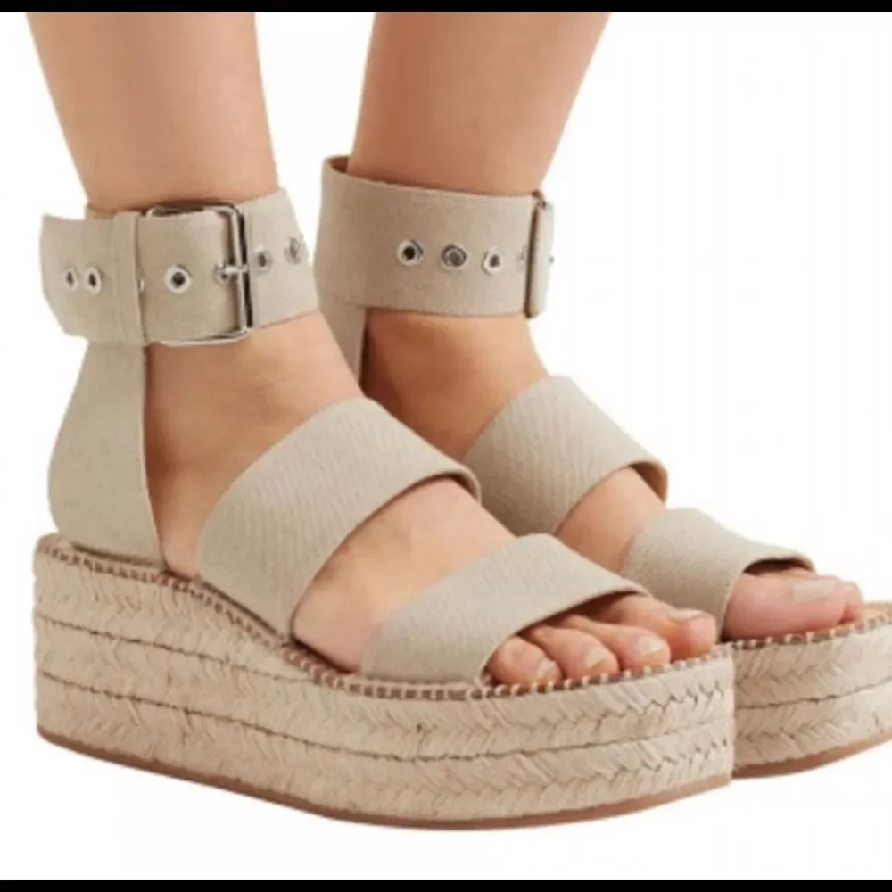 Rag & Bone Tara beige straps espadrille sandal 8.5